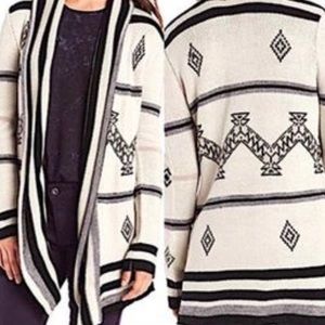 BB Dakota Aztec Sweater Cardigan